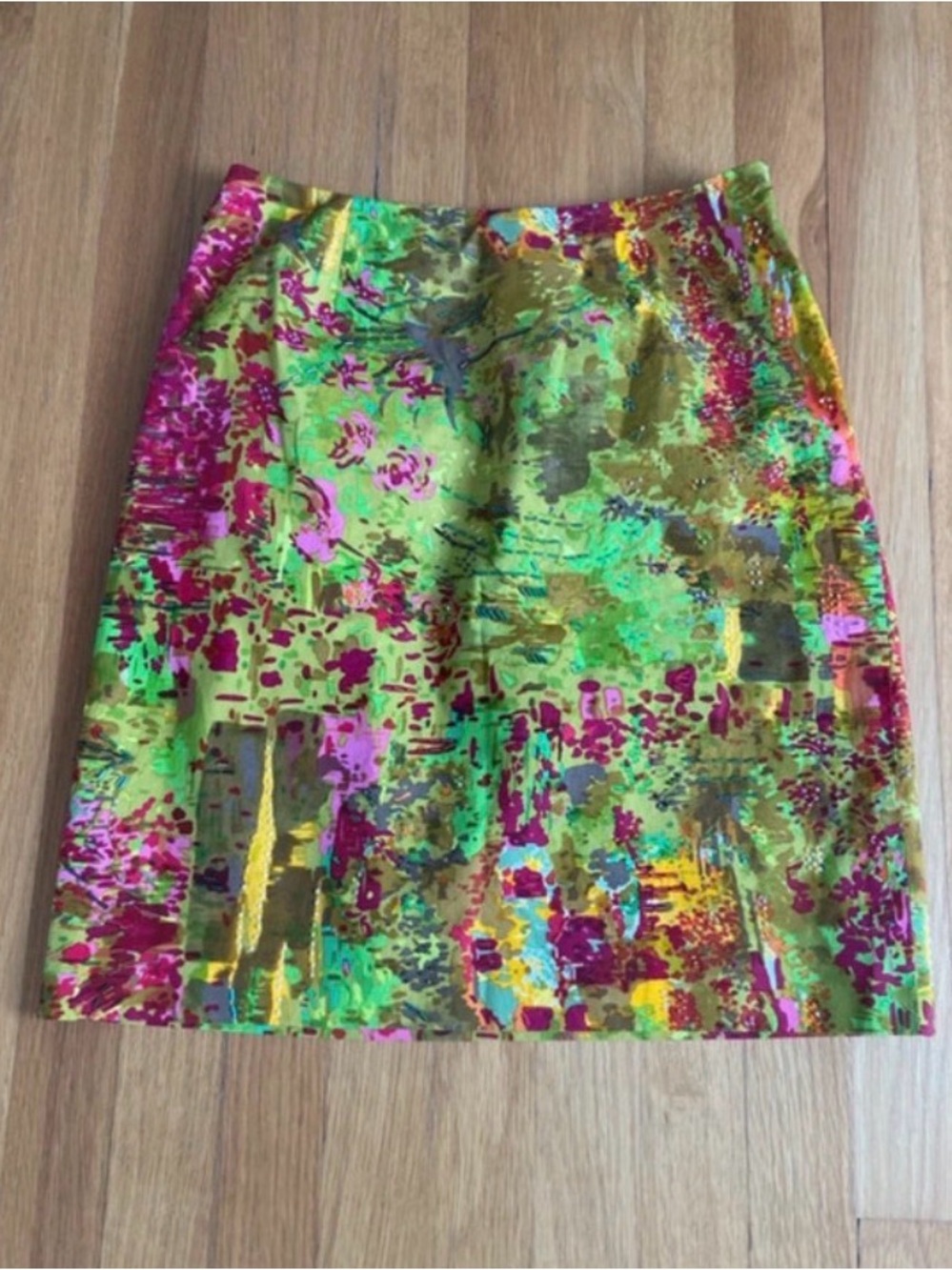 NWOT Etcetera cotton lined skirt size 2